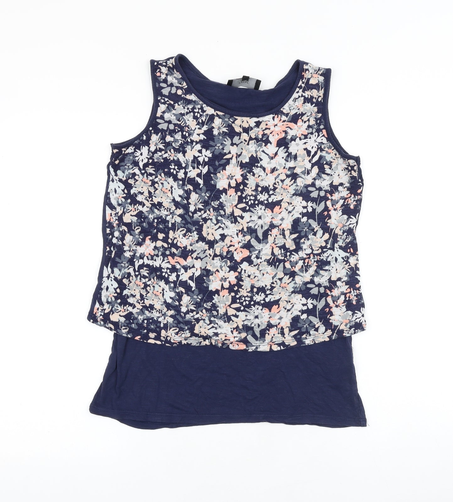 Womens UK Size 8 NEXT Blue Basic Tank