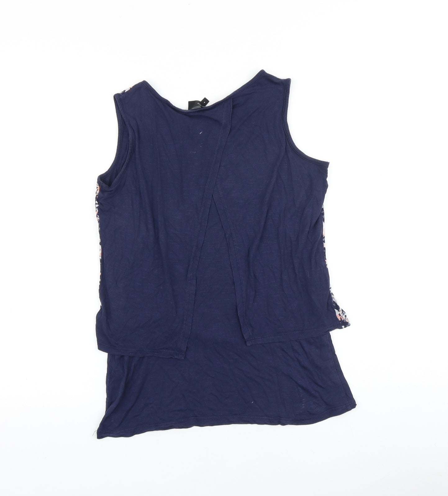 Womens UK Size 8 NEXT Blue Basic Tank
