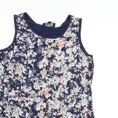Womens UK Size 8 NEXT Blue Basic Tank