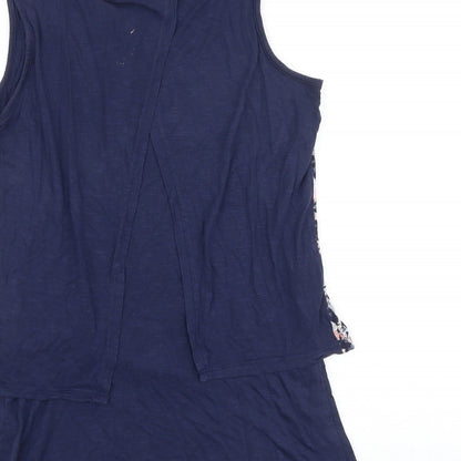 Womens UK Size 8 NEXT Blue Basic Tank