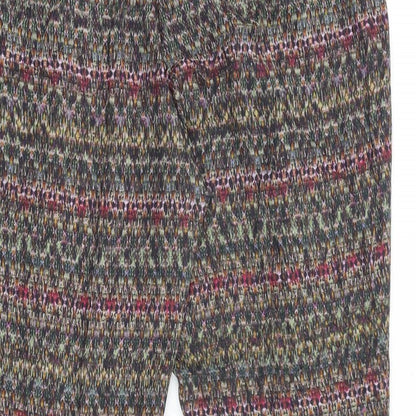 Womens UK Size L Zara Regular Fit  Multicoloured Trousers