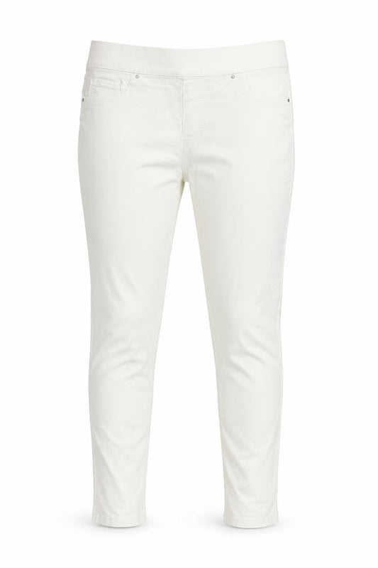 Womens UK Size 12 Denim & Co. Regular Fit Jegging White Jeans