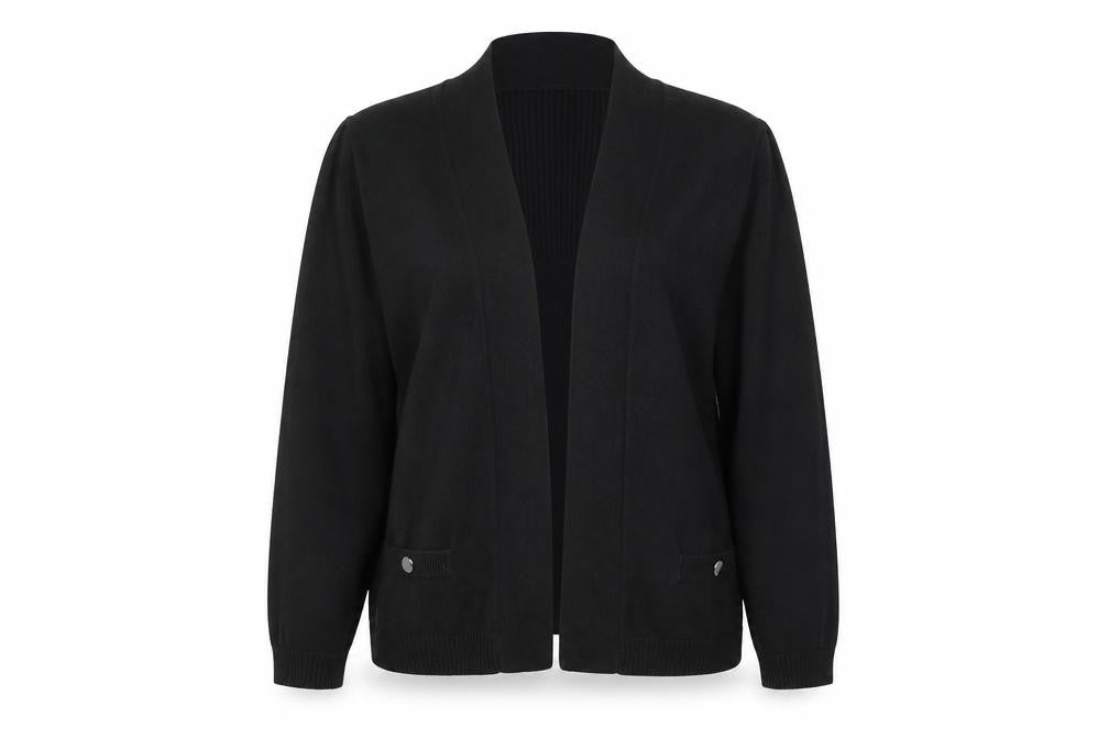 Womens UK Size M Wallis Black Cardigan Jumper