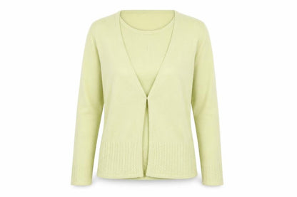 Kiran Designs Womens Yellow Round Neck Acrylic Pullover Jumper Size S