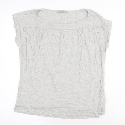Womens UK Size 12 Marks and Spencer Grey Basic Blouse