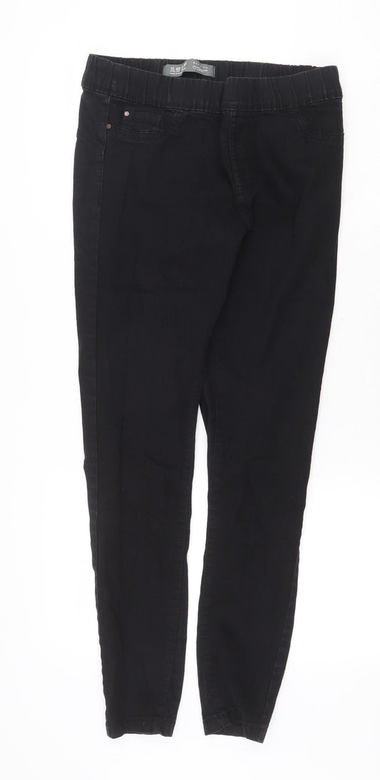 Denim & Co. Womens Grey Cotton Jegging Jeans Size 12 Regular