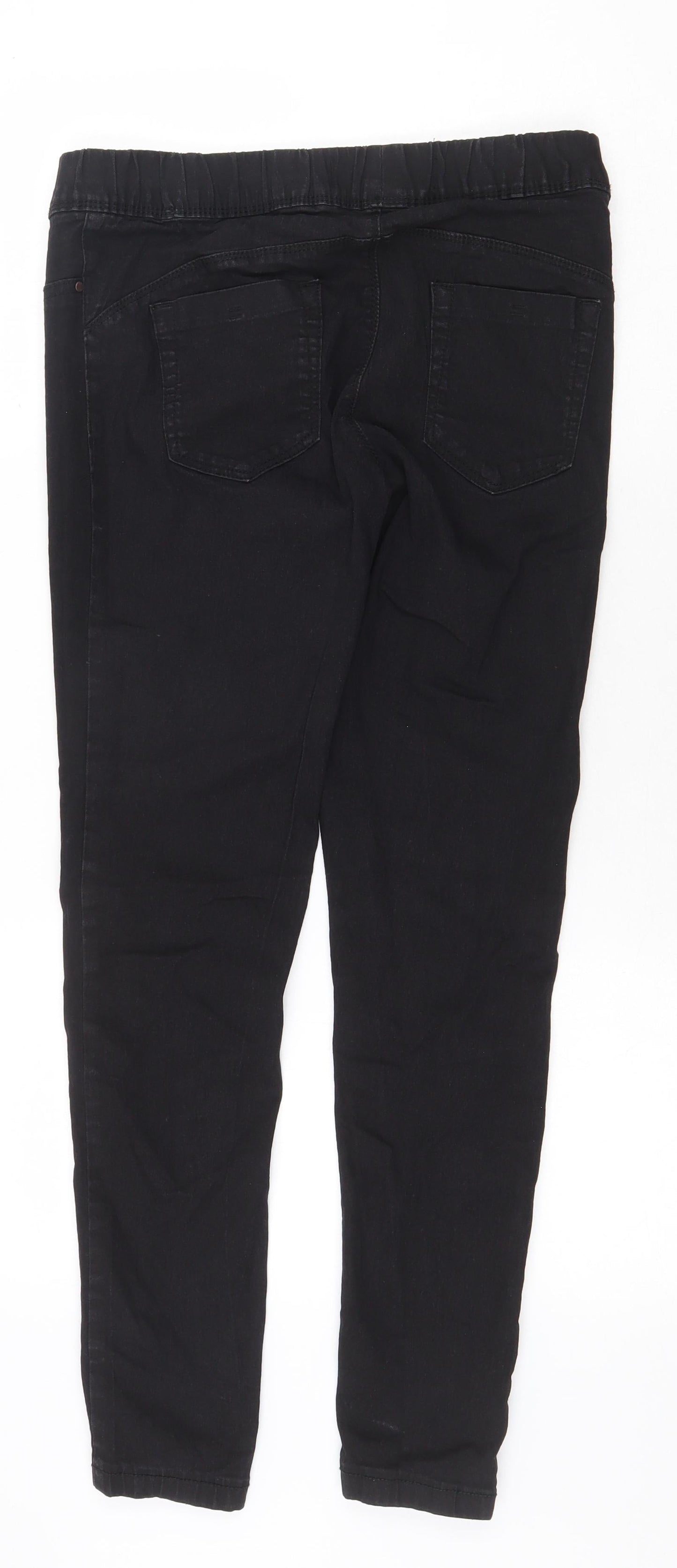 Denim & Co. Womens Grey Cotton Jegging Jeans Size 12 Regular