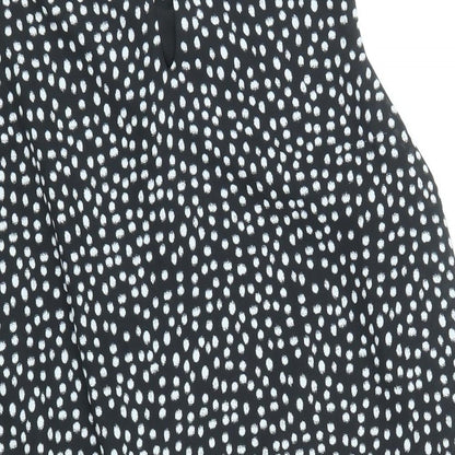 Womens UK Size 10 Atmosphere Black Basic Blouse