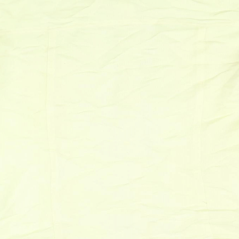 Womens UK Size 10 Anne Brooks Yellow Basic Button-Up