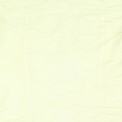 Womens UK Size 10 Anne Brooks Yellow Basic Button-Up