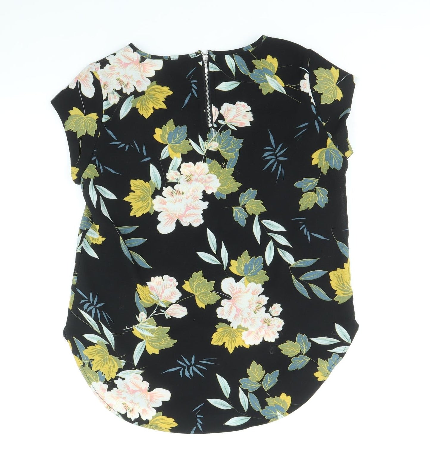 Womens UK Size 6 Only Black Basic Blouse