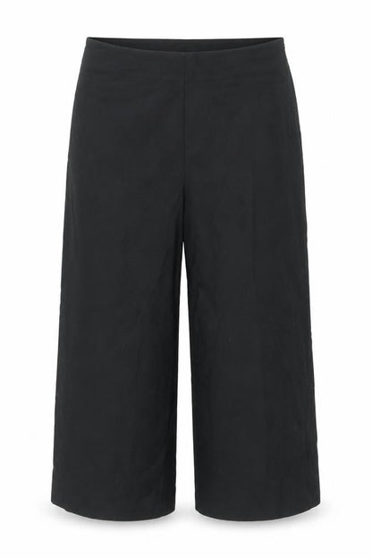 Womens UK Size 8 Miss Selfridge Regular Fit Capri Black Trousers