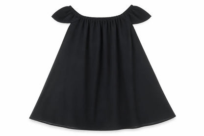 Missguided Womens Black Polyester Trapeze & Swing Size 4 Off the Shoulder Pullover