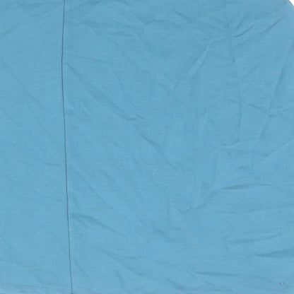 Womens UK Size M Zara Blue Basic T-Shirt