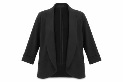 Womens UK Size 8 New Look Black Overcoat