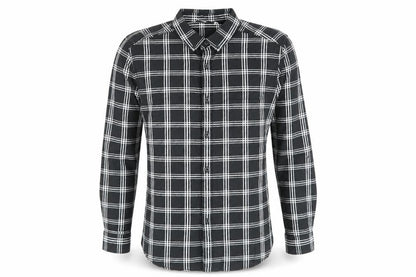 Mens UK Size M ASOS Black  Button-Up Long Sleeve Casual Shirt