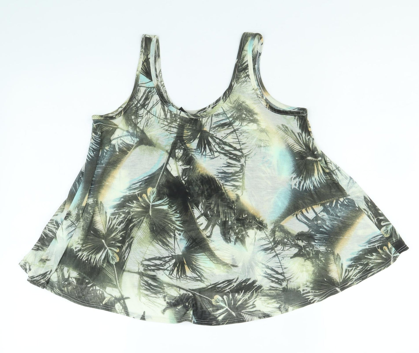 Womens UK Size 8 Divided by H&M Multicoloured Basic Tank