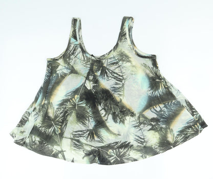 Womens UK Size 8 Divided by H&M Multicoloured Basic Tank
