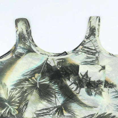 Womens UK Size 8 Divided by H&M Multicoloured Basic Tank