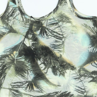 Womens UK Size 8 Divided by H&M Multicoloured Basic Tank