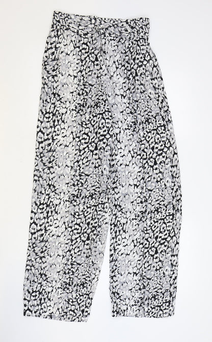 Womens UK Size 8 Marks and Spencer Regular Fit  Grey Trousers