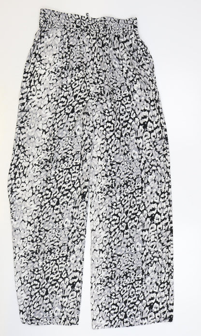 Womens UK Size 8 Marks and Spencer Regular Fit  Grey Trousers