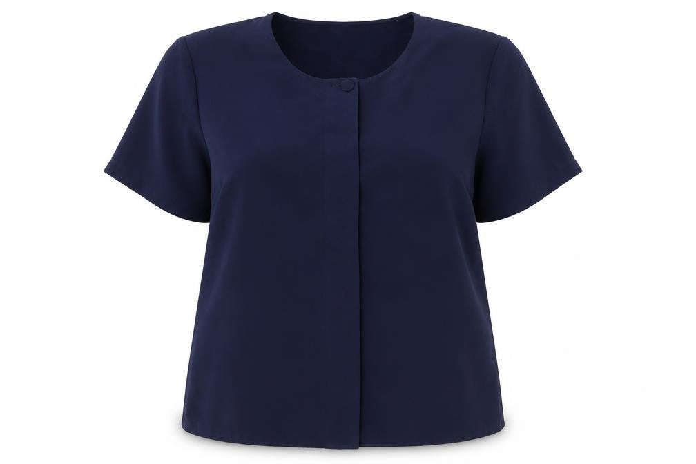 Womens UK Size 16 St Michael Blue Basic Blouse