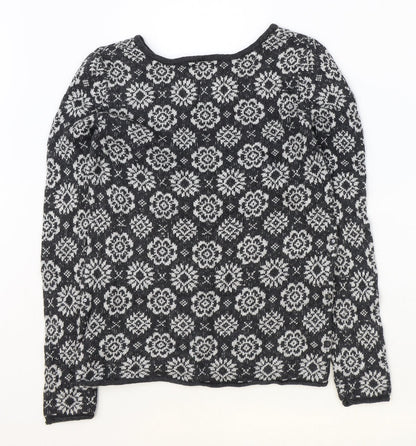 Womens UK Size S H&M Grey Pullover Jumper