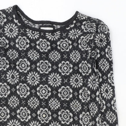Womens UK Size S H&M Grey Pullover Jumper