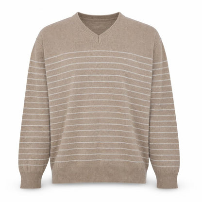 Mens UK Size L Matalan Brown Pullover Jumper