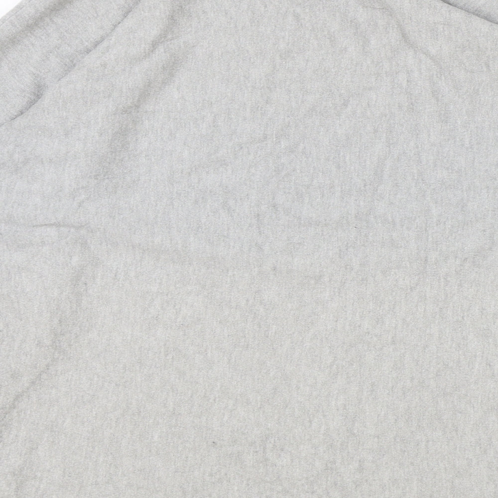 Womens UK Size S QED London Grey Basic Blouse