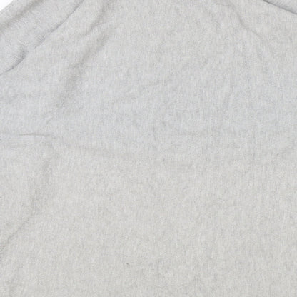 Womens UK Size S QED London Grey Basic Blouse