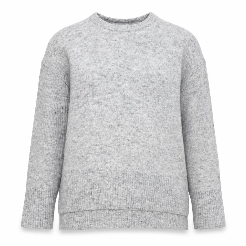 Womens UK Size M Divided Grey Pullover Jumper