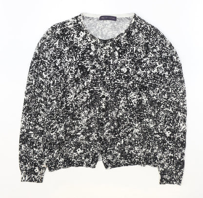 Womens UK Size 12 Marks and Spencer Black Cardigan Jumper