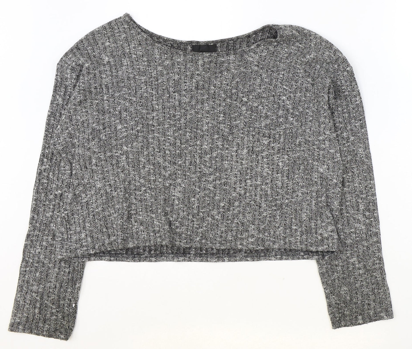 Womens UK Size 8 Topshop Grey Pullover Jumper