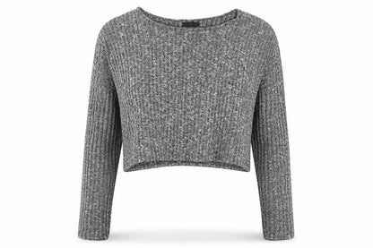 Womens UK Size 8 Topshop Grey Pullover Jumper