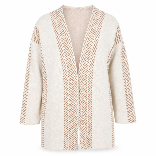 Womens UK Size 12 TU Beige Wrap Jumper