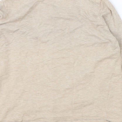 Womens UK Size M Bonmarché Brown Cardigan Jumper