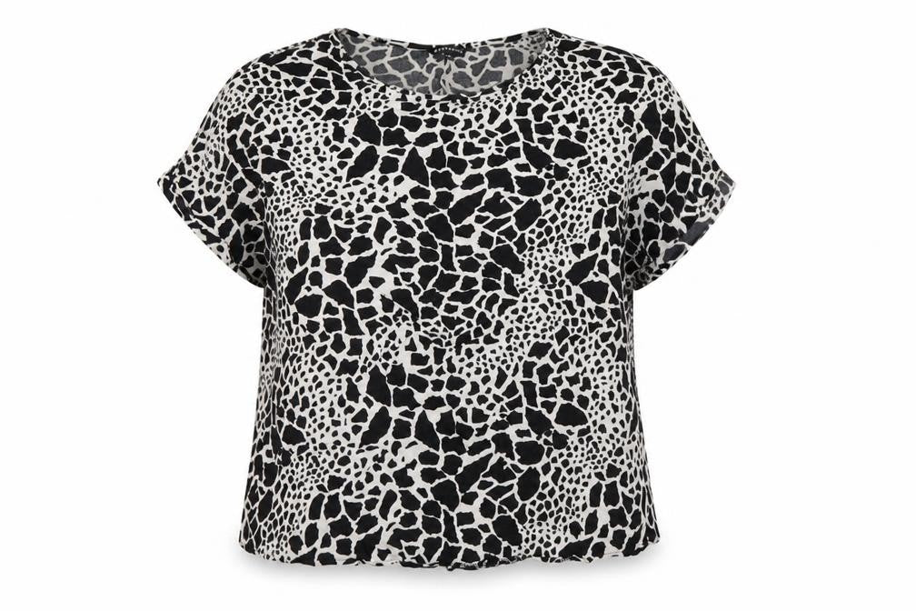 Womens UK Size 20 Peacocks Black Basic Blouse