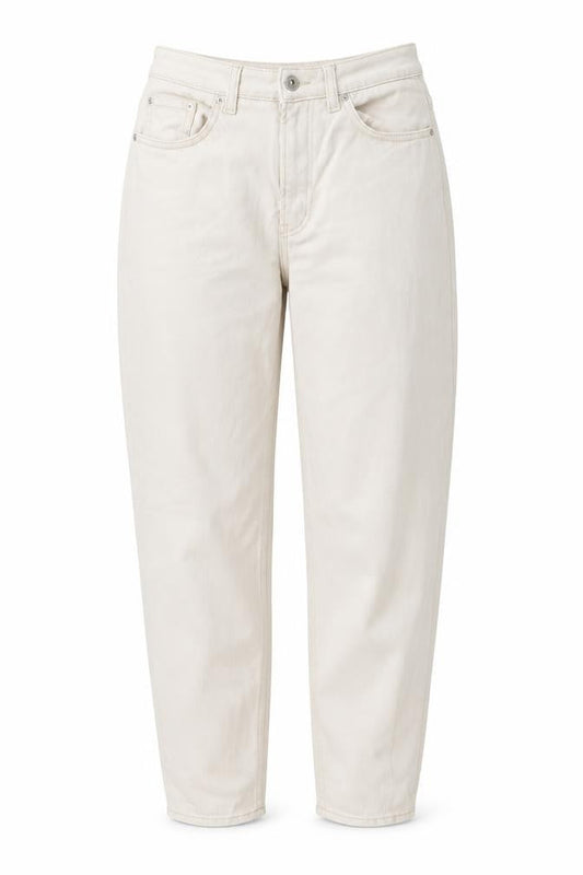 Womens UK Size M H&M Regular Fit Mom Beige Jeans