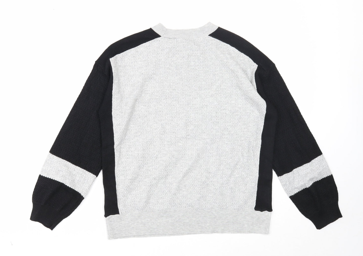 Womens UK Size M Marks and Spencer Grey Pullover Jumper