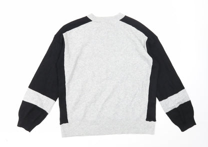Womens UK Size M Marks and Spencer Grey Pullover Jumper