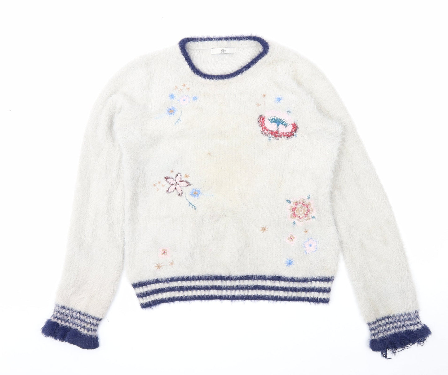 Womens UK Size 12 Marks and Spencer Grey Pullover Jumper