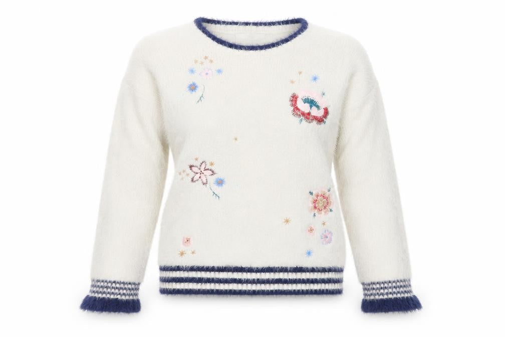 Womens UK Size 12 Marks and Spencer Grey Pullover Jumper