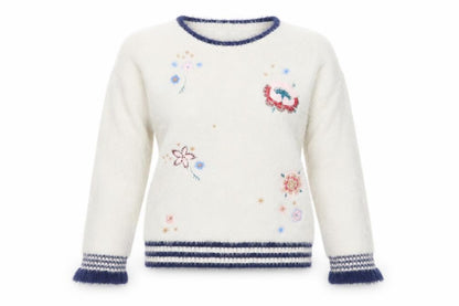 Womens UK Size 12 Marks and Spencer Grey Pullover Jumper
