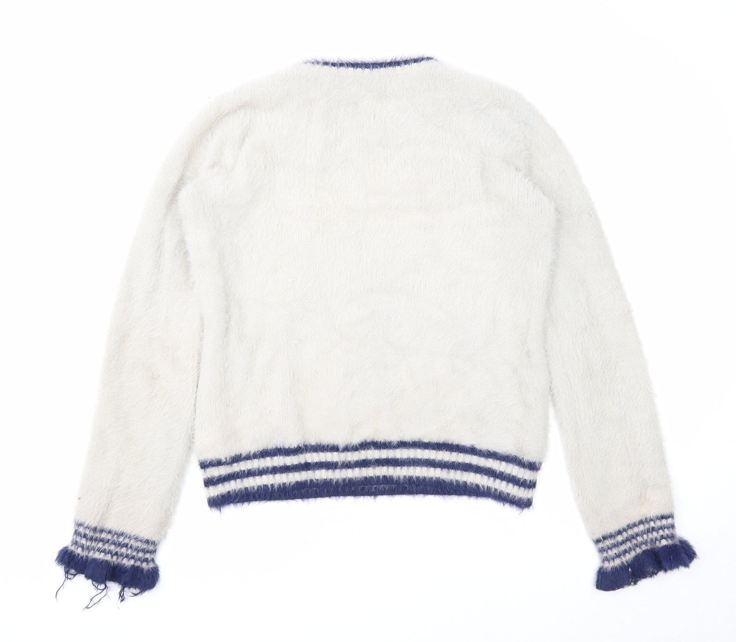Womens UK Size 12 Marks and Spencer Grey Pullover Jumper