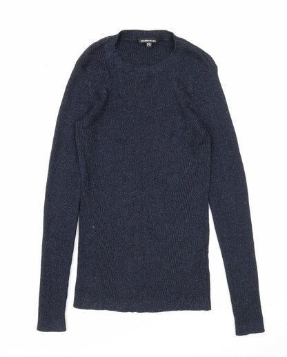 Womens UK Size 10 Warehouse Blue Pullover Jumper