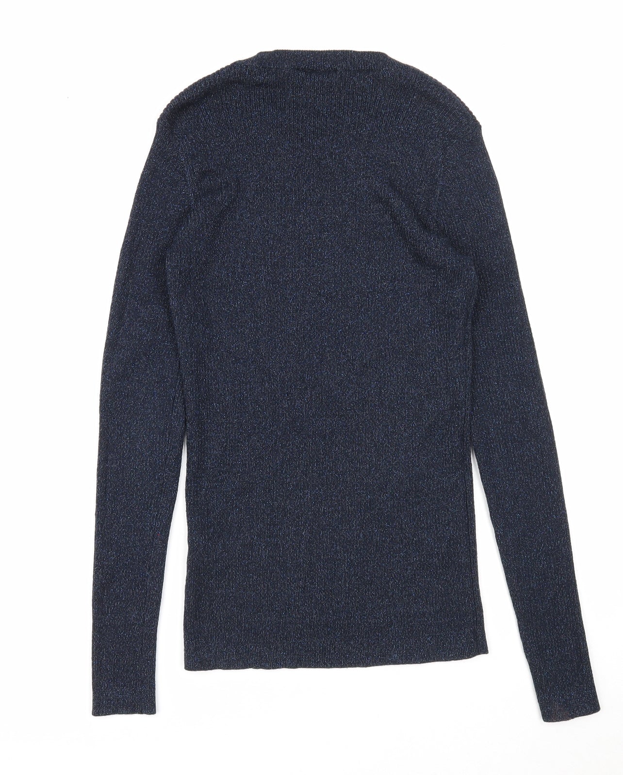Womens UK Size 10 Warehouse Blue Pullover Jumper