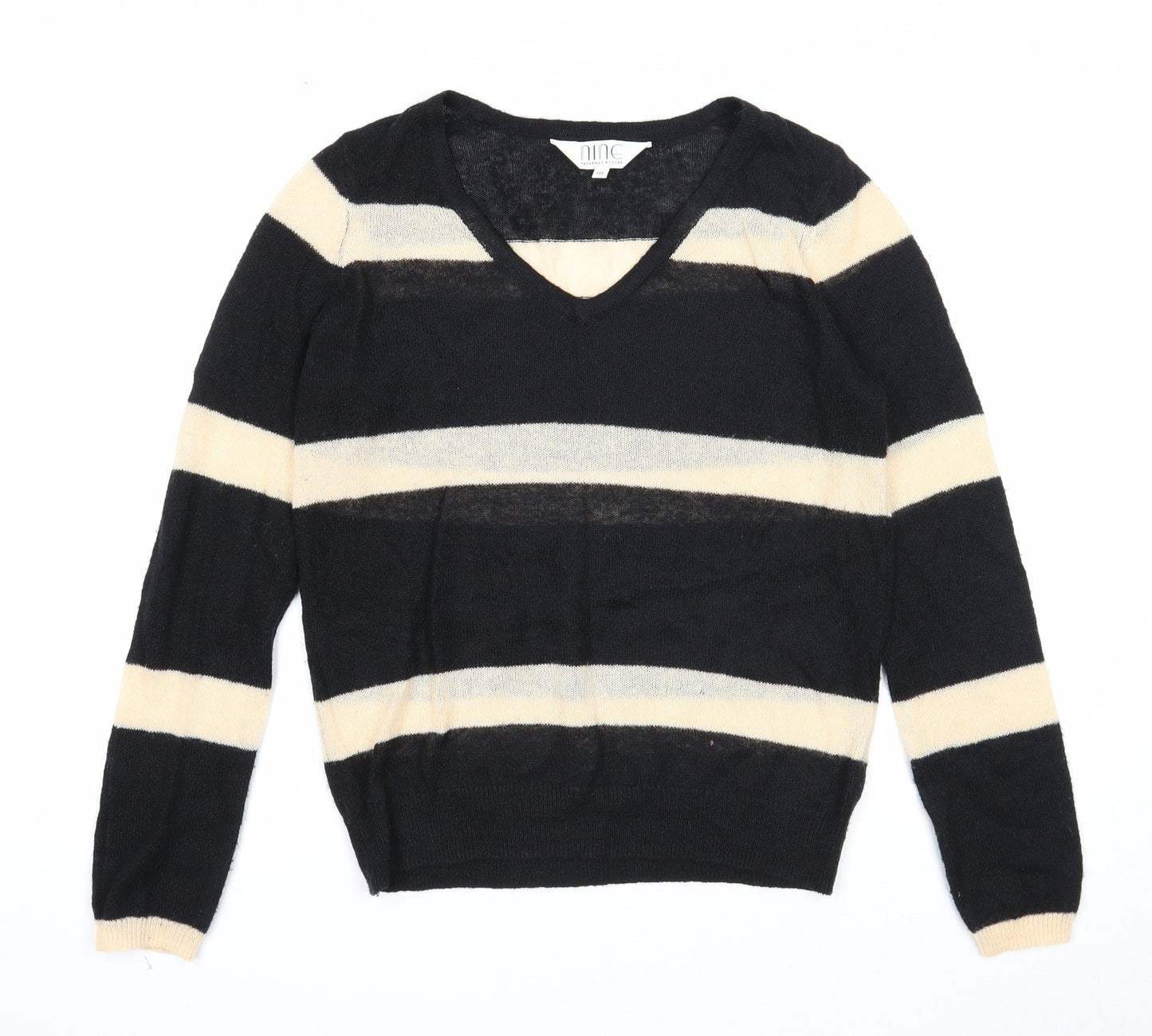 Womens UK Size 10 Nine Black Pullover Jumper