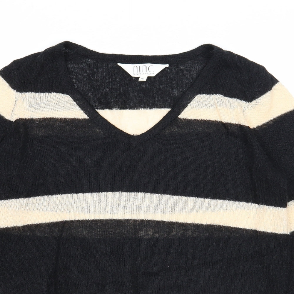 Womens UK Size 10 Nine Black Pullover Jumper
